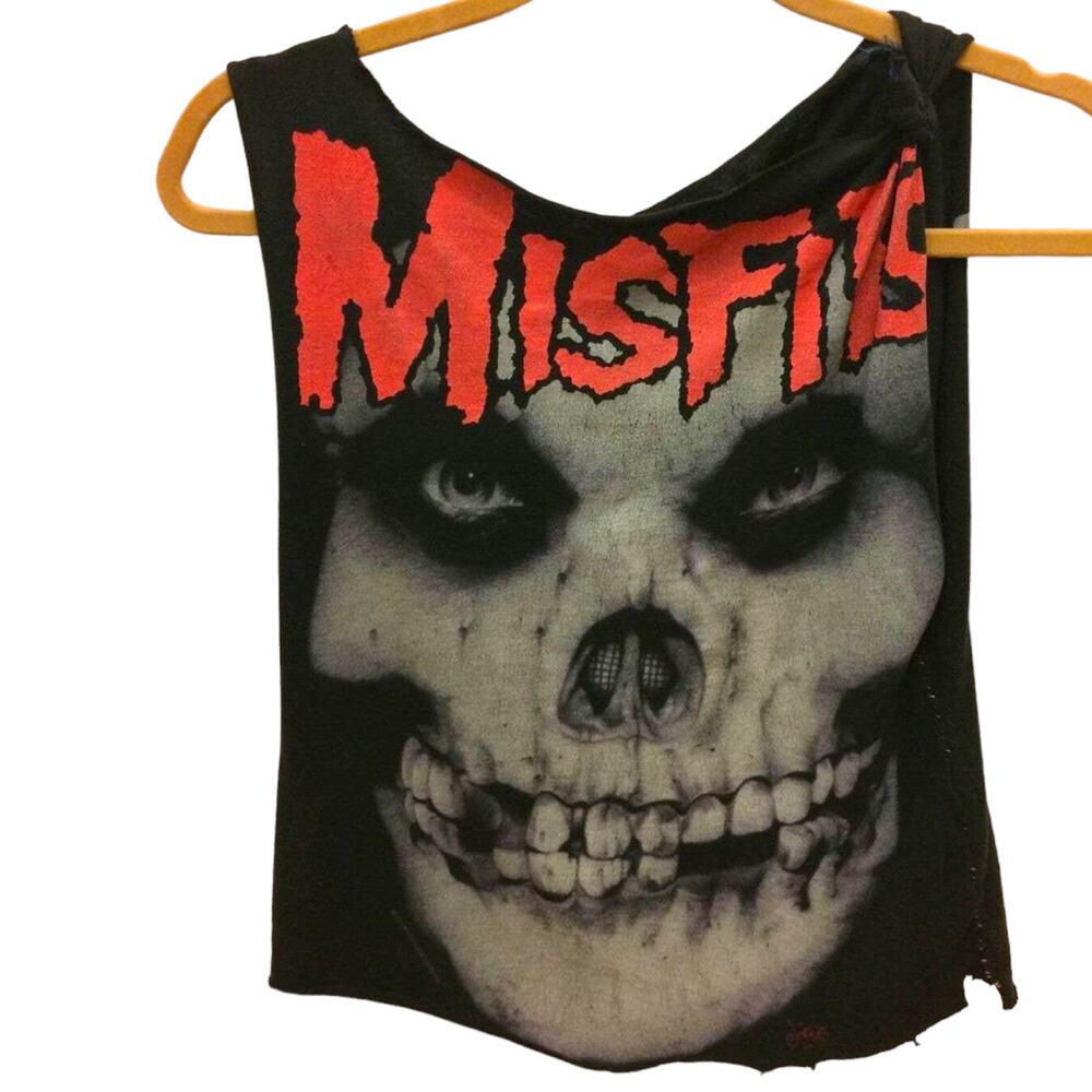 MISFITS Vintage 20 Years of Terror 1977 1997 Tank Top T Shirt Tee Medium RARE